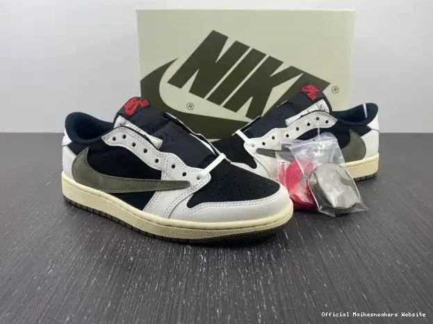 Official Maikesneakers Travis DZ4137-106 1 x Scott Olive OG WMNS Jordan Low Air 0324